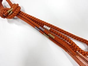 未使用品　正絹　手組帯締め